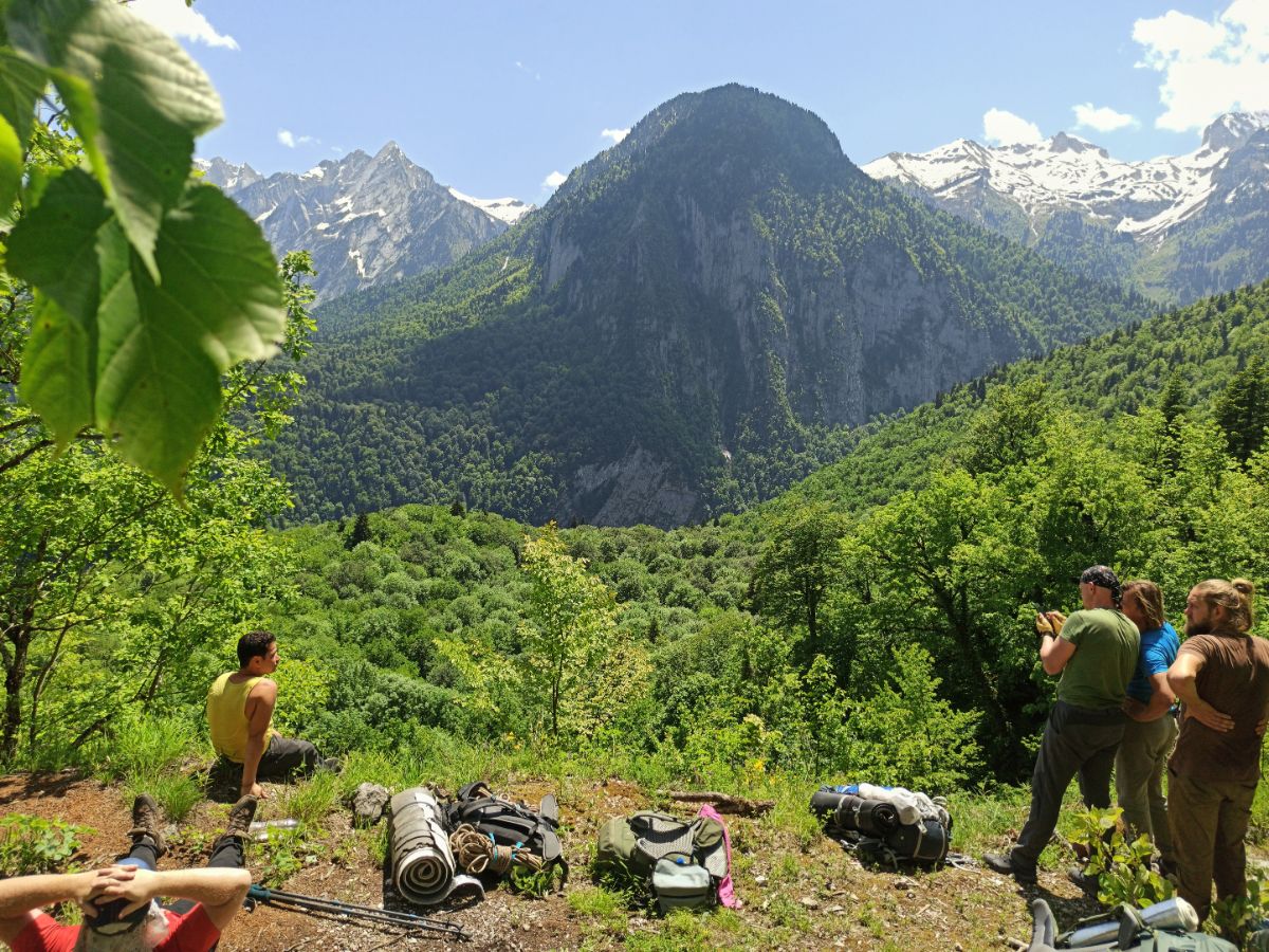 Поход Затерянный мир в Псху с вылетом на самолете Ан-2 (2/46)