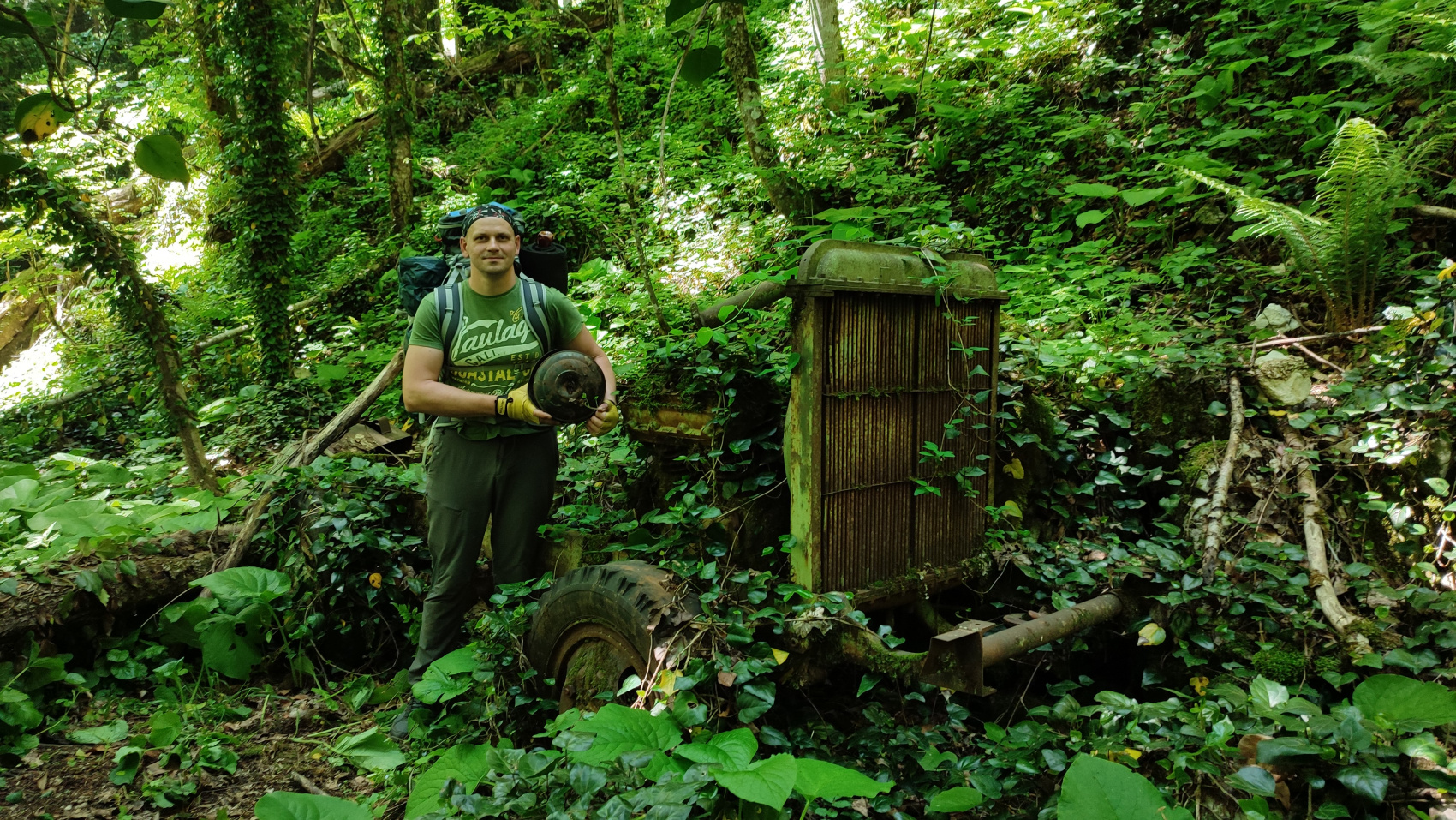 Поход Затерянный мир в Псху с вылетом на самолете Ан-2 (29/46)