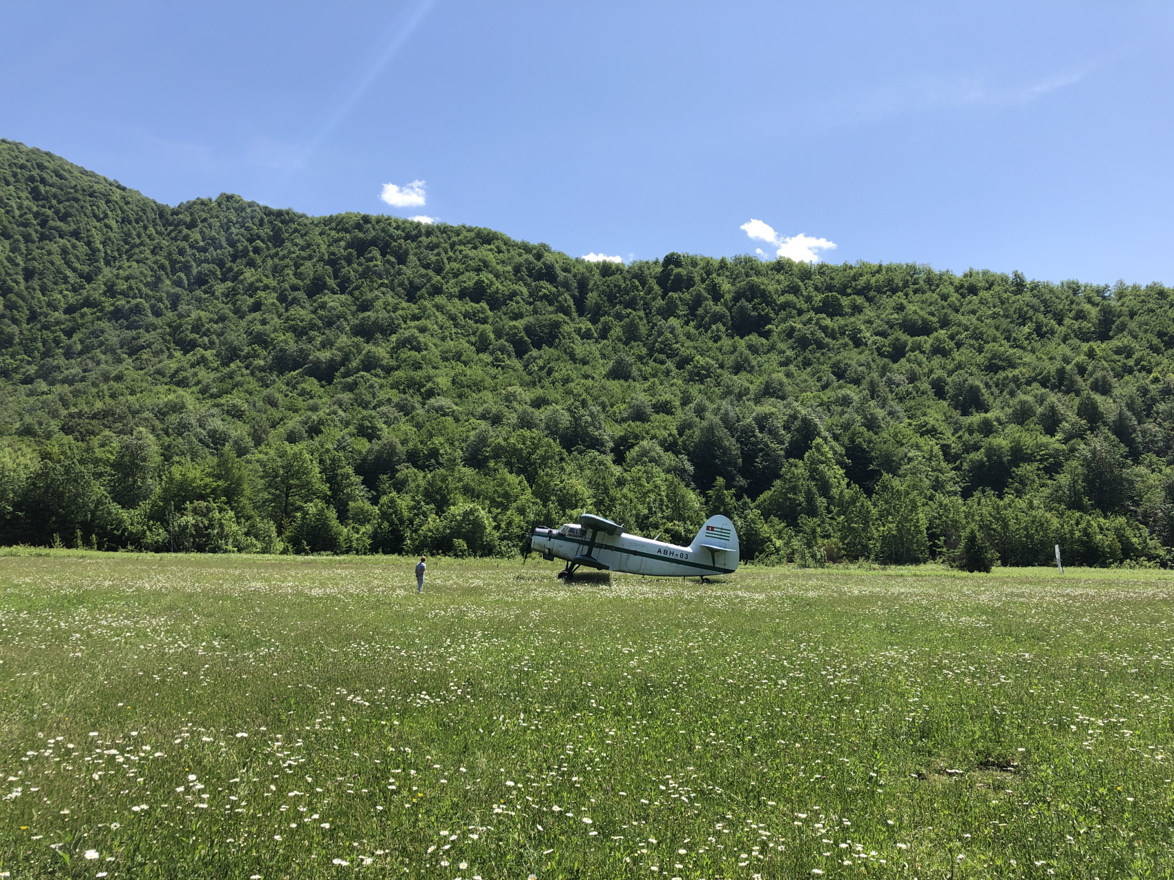 Поход Затерянный мир в Псху с вылетом на самолете Ан-2 (15/46)