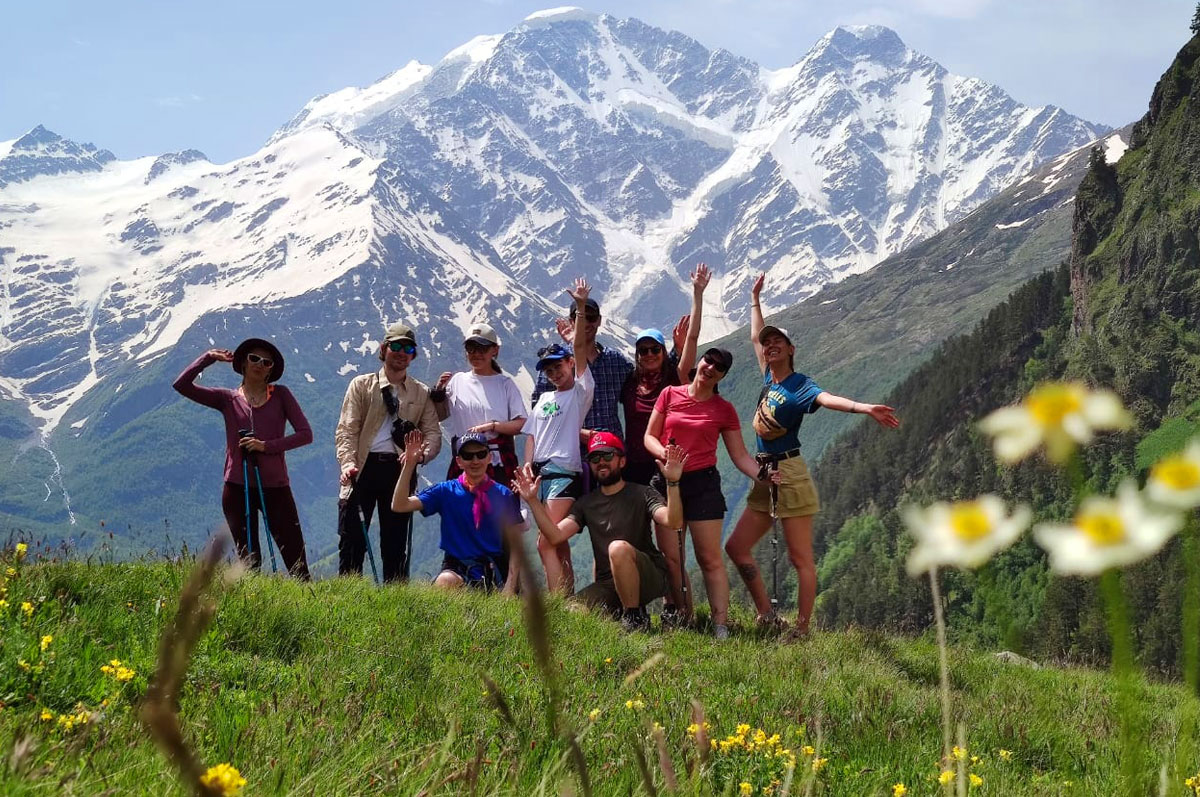 Треккинг в Приэльбрусье без рюкзаков. (39/45)