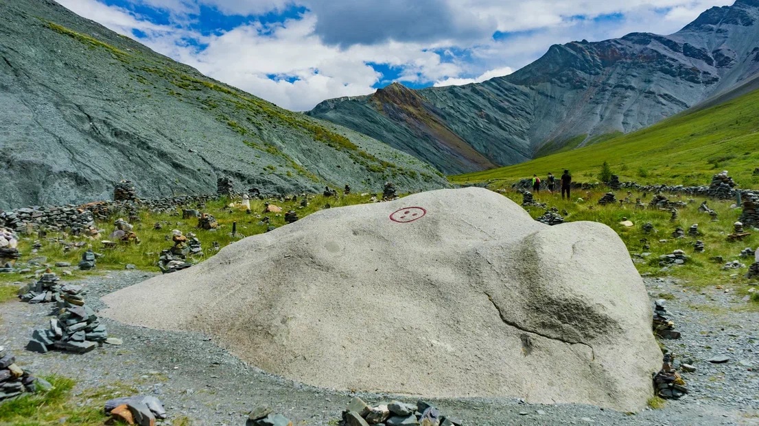 Треккинг к подножию Белухи налегке, с конным сопровождением (34/69)
