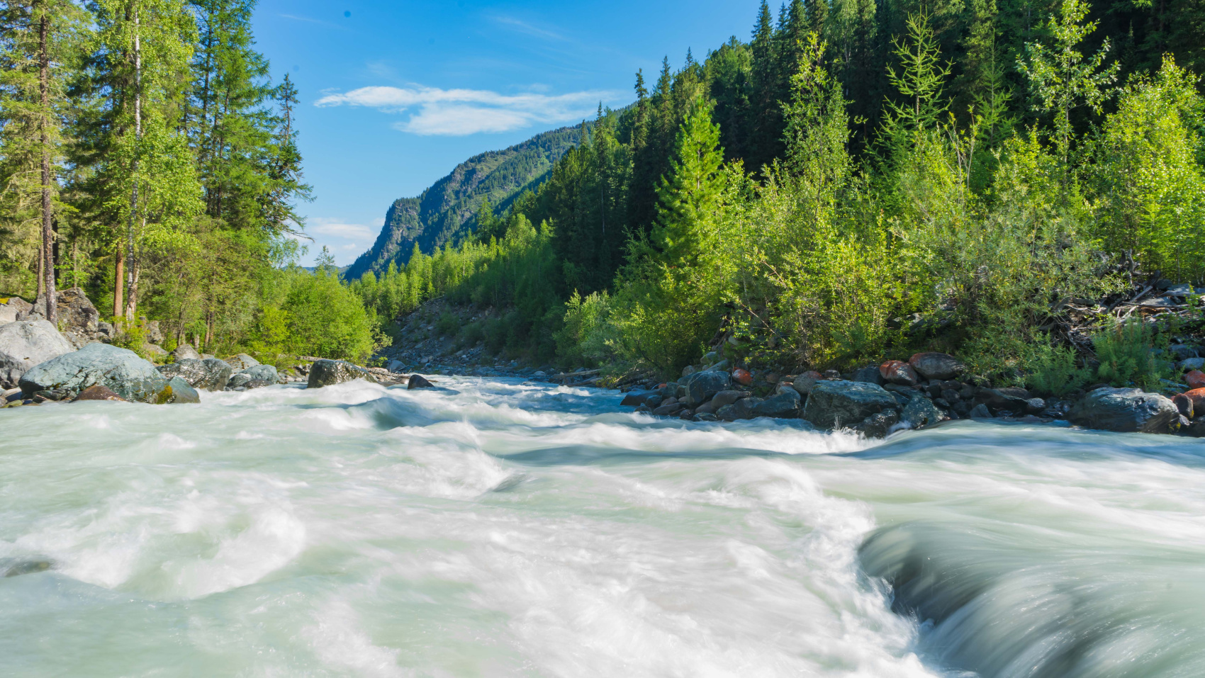 Треккинг к подножию Белухи налегке, с конным сопровождением (11/69)