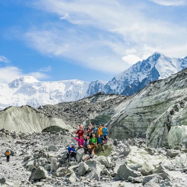 Треккинг к подножию Белухи налегке, с конным сопровождением (44/69)
