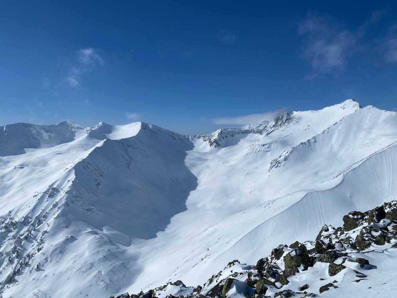 Фрирайд в долине Высокогорного (Лужба) (6/8)