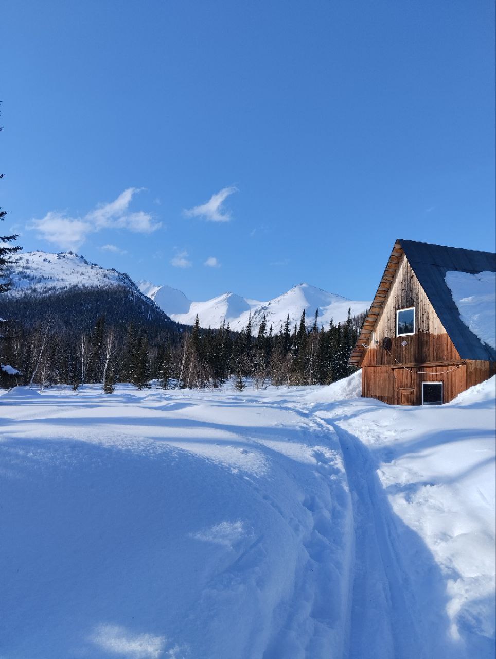 Фрирайд в долине Высокогорного (Лужба) (4/8)