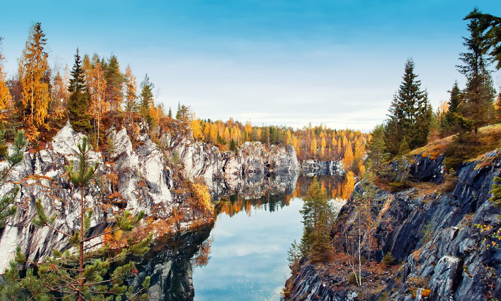 Карелия. Рускеальская сказка