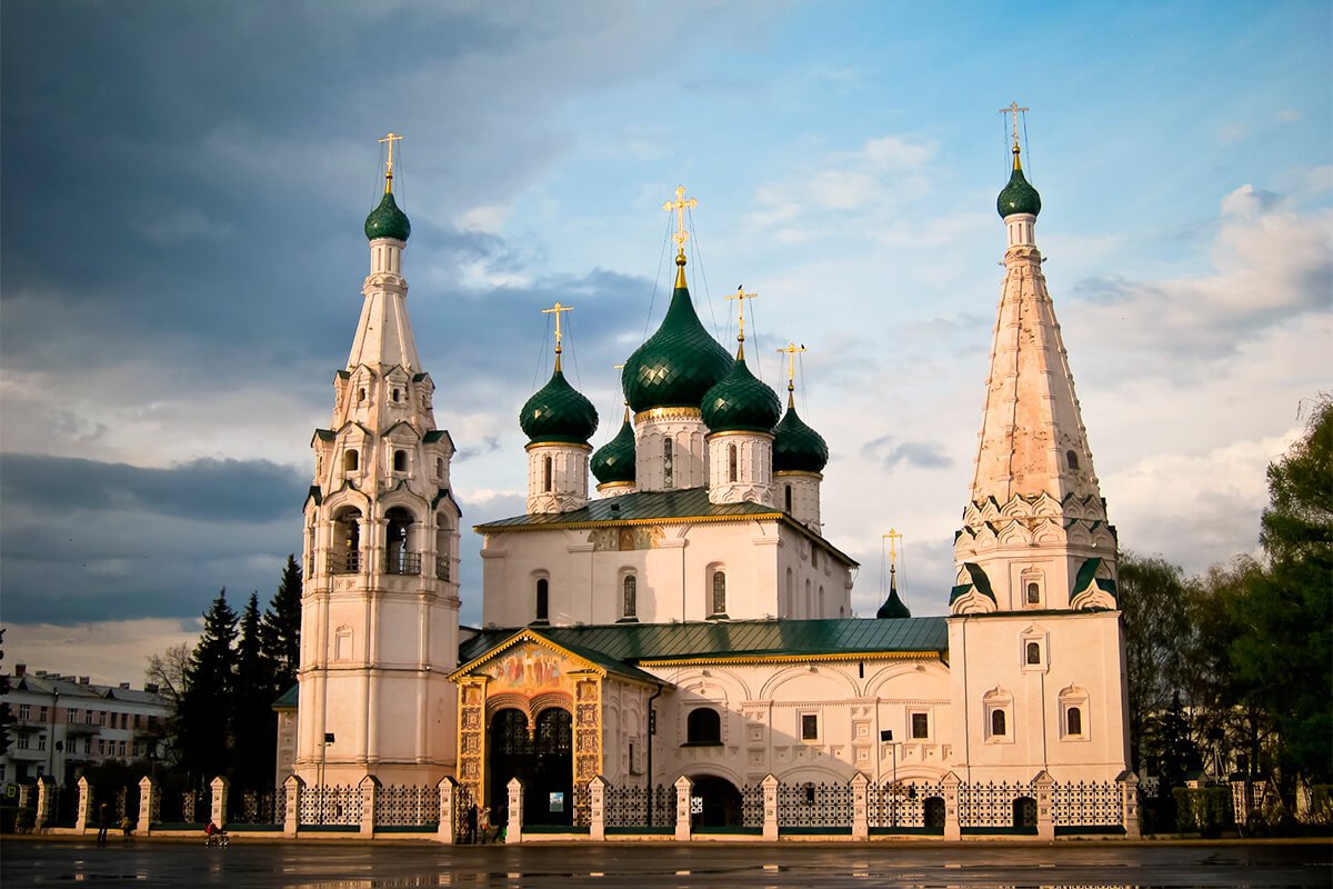 Ярославль - Ростов Великий и красивая деревня Вятское (17/25)