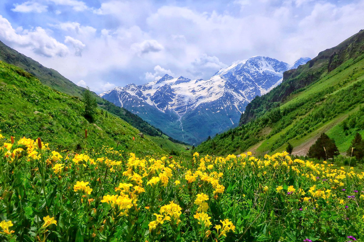 Треккинг в Приэльбрусье без рюкзаков. (38/45)