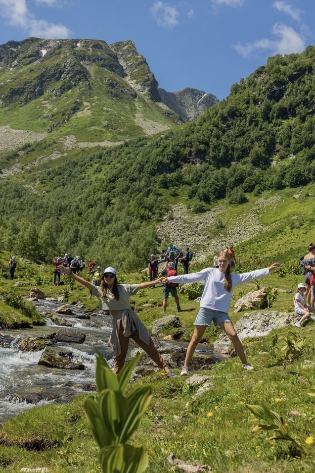 Активное путешествие в горы Архыза на 4 дня
