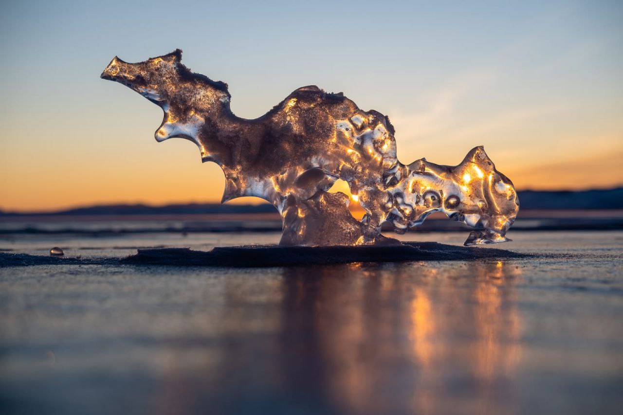 Лёд Байкала от Ольхона до Листвянки (7/45)