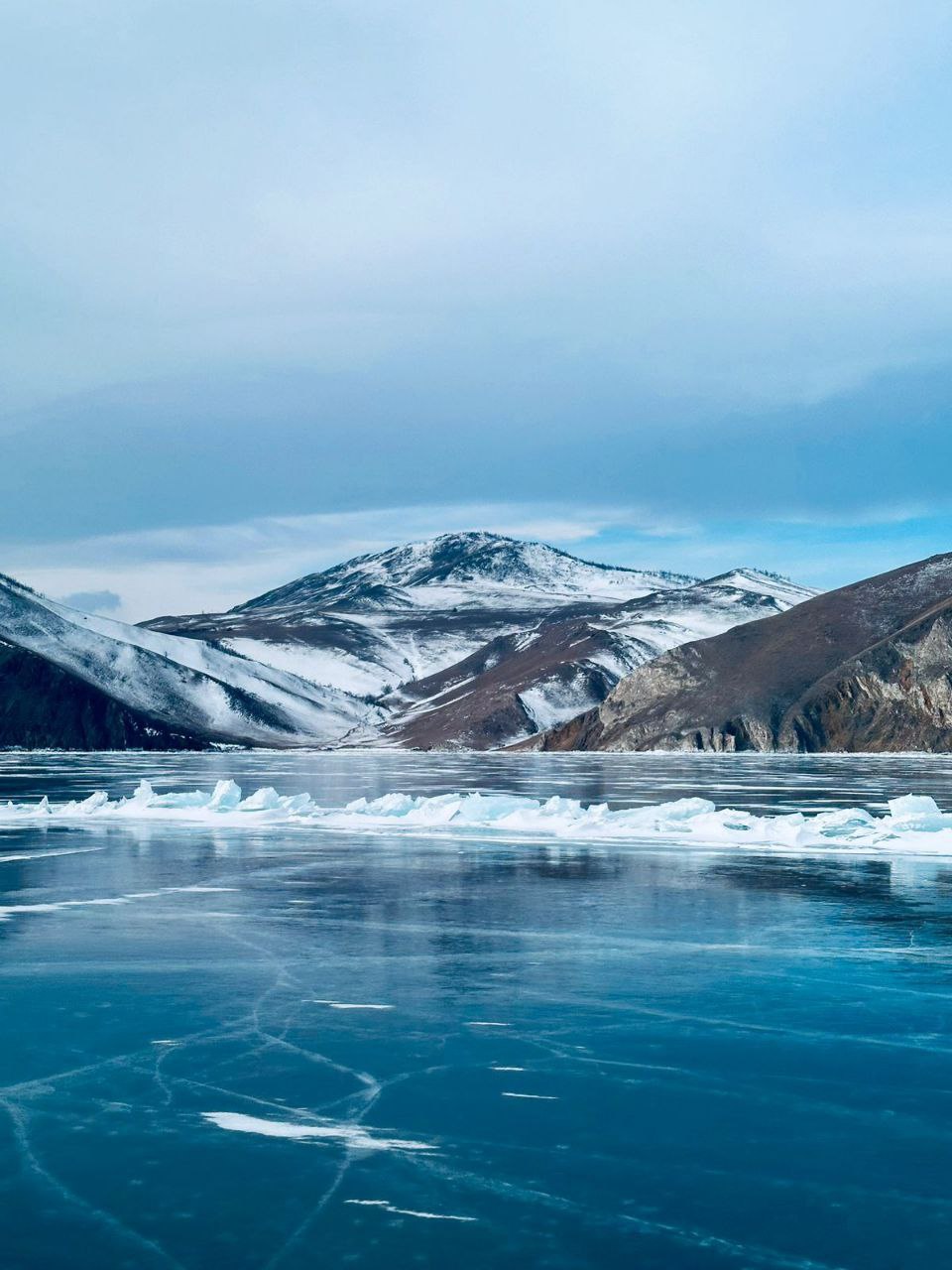 Лёд Байкала от Ольхона до Листвянки (27/45)