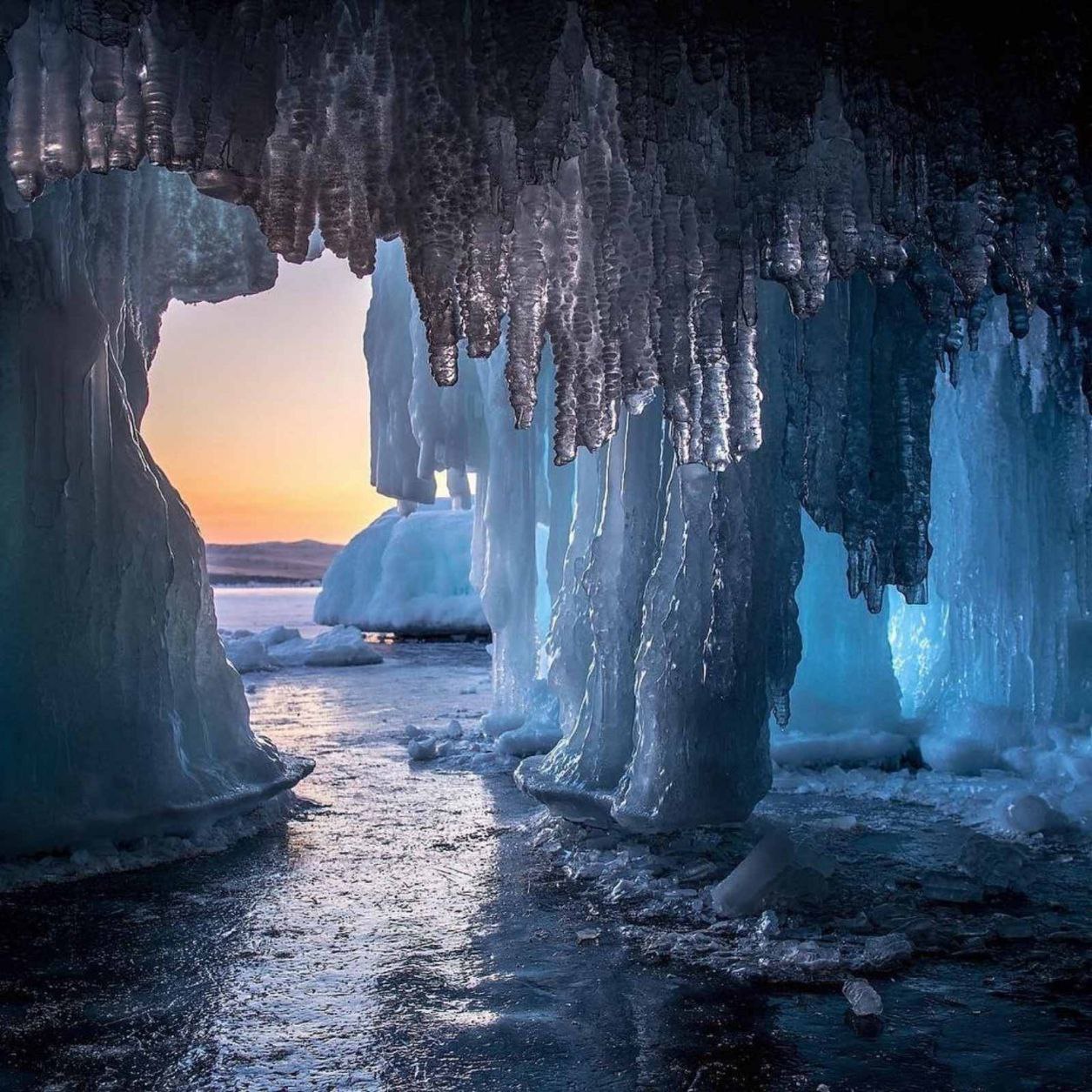 Лёд Байкала от Ольхона до Листвянки (5/45)