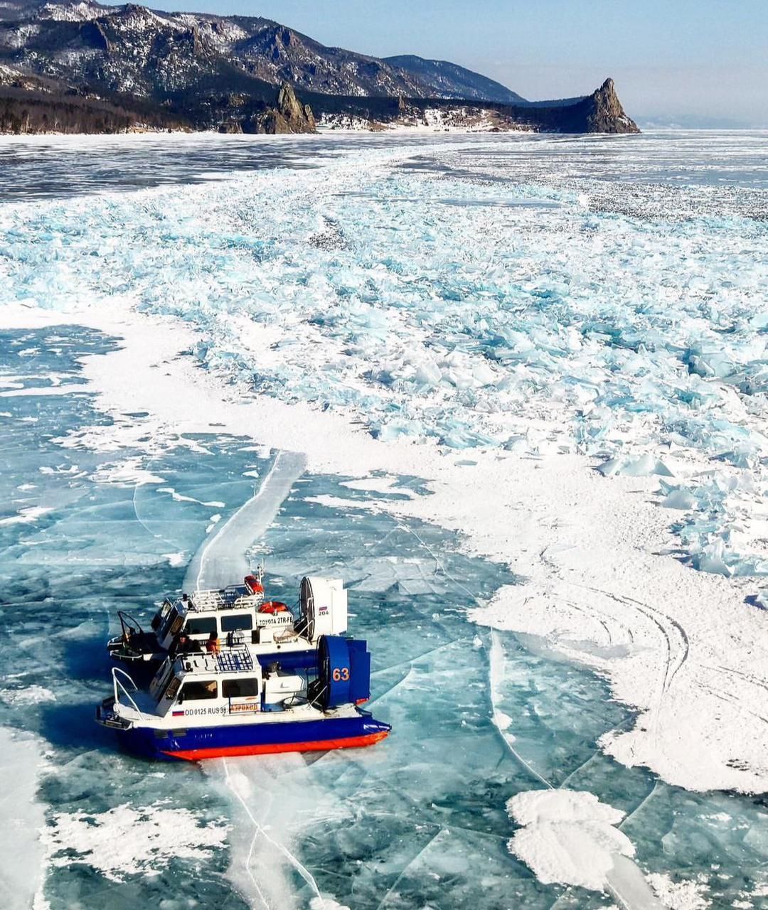 Лёд Байкала от Ольхона до Листвянки (29/45)