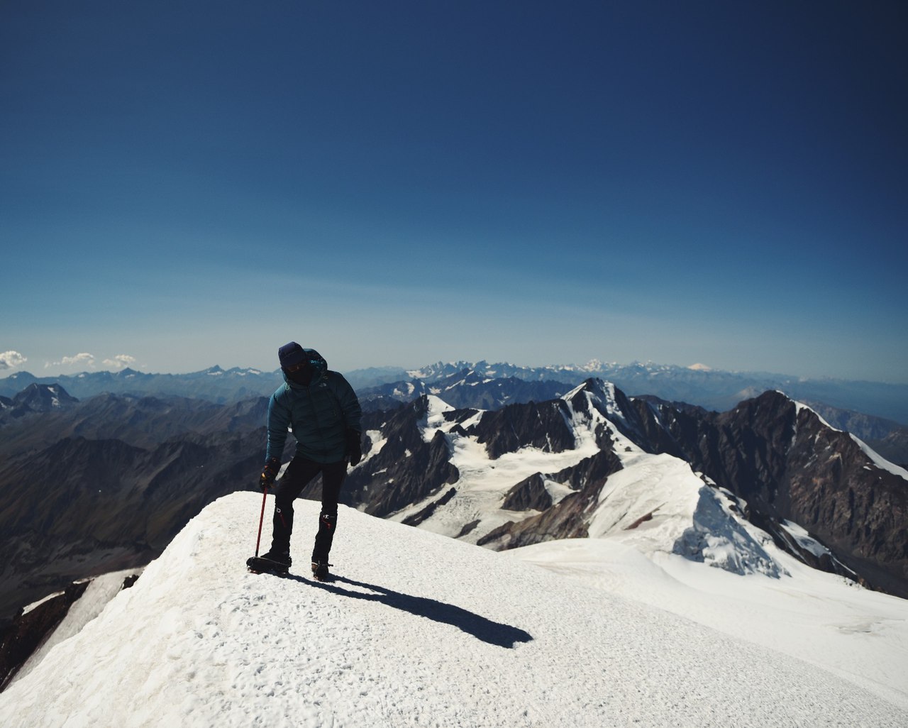 Восхождение на Казбек с юга (Грузия) (3/8)