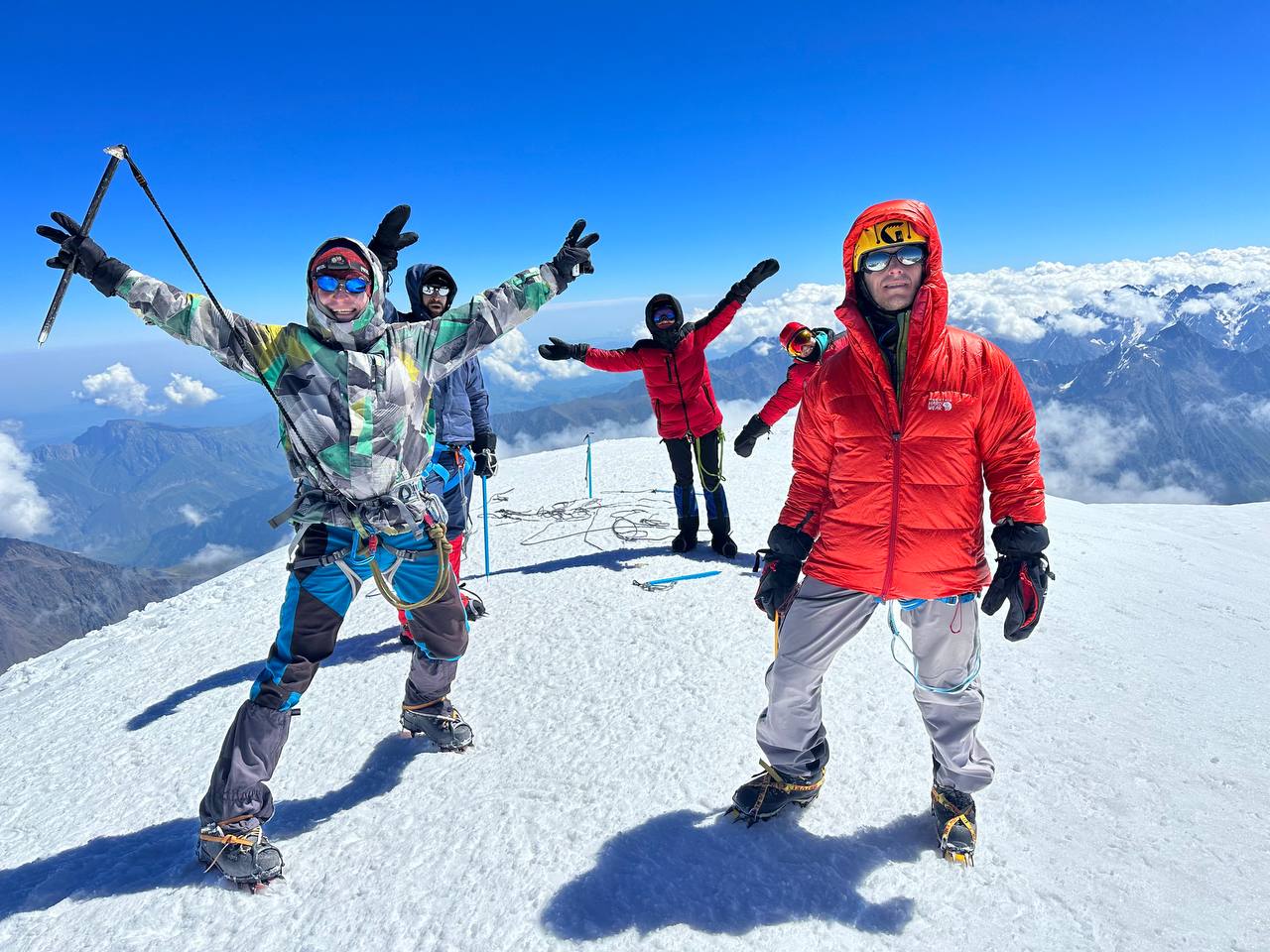 Восхождение на Казбек с юга (Грузия) (2/8)