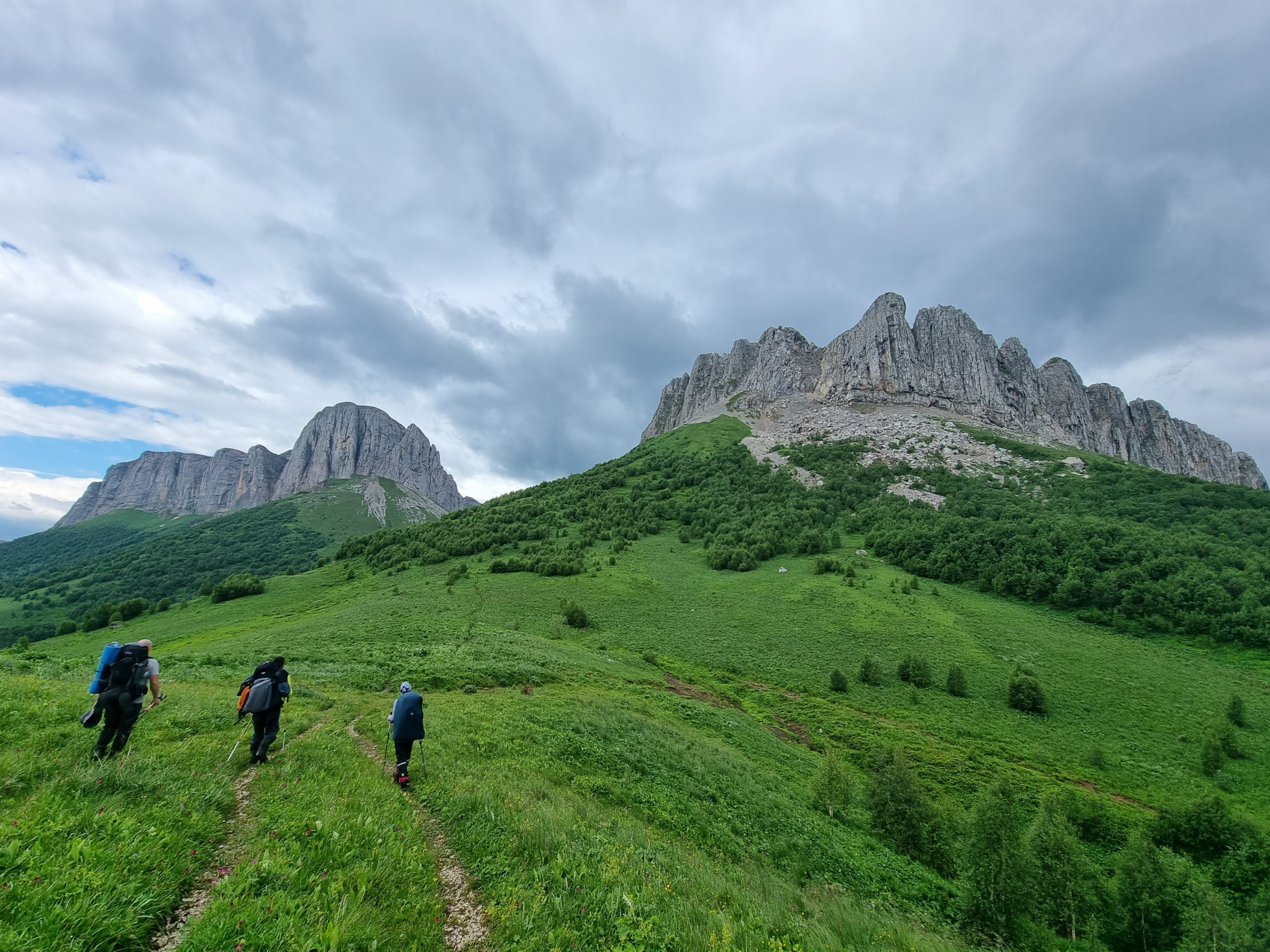 Большой Тхач. Земля Бога  Кавказ  Поход с гидом (11/37)