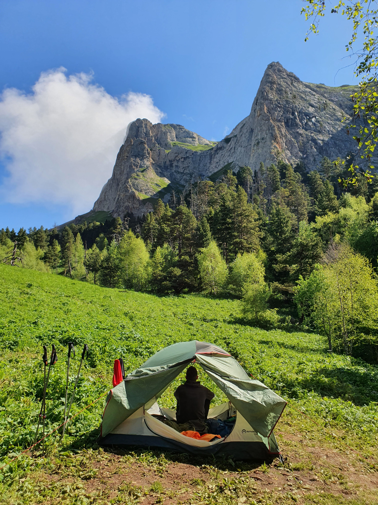 Большой Тхач. Земля Бога  Кавказ  Поход с гидом (9/37)