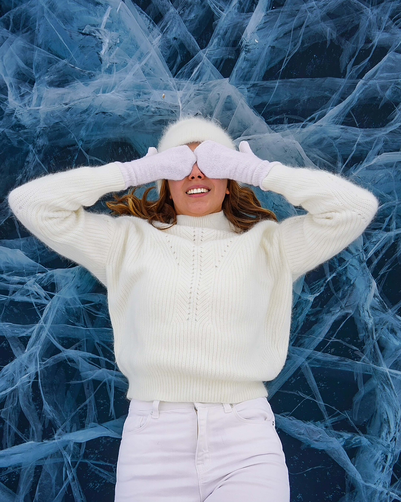 Лёд Байкала. Иркутская и Бурятская стороны. С пересечением озера! (8/23)