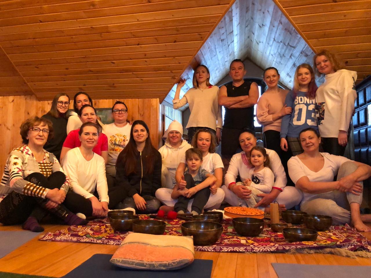 Йога-ретрит в Нахабино Sound Healing Yoga