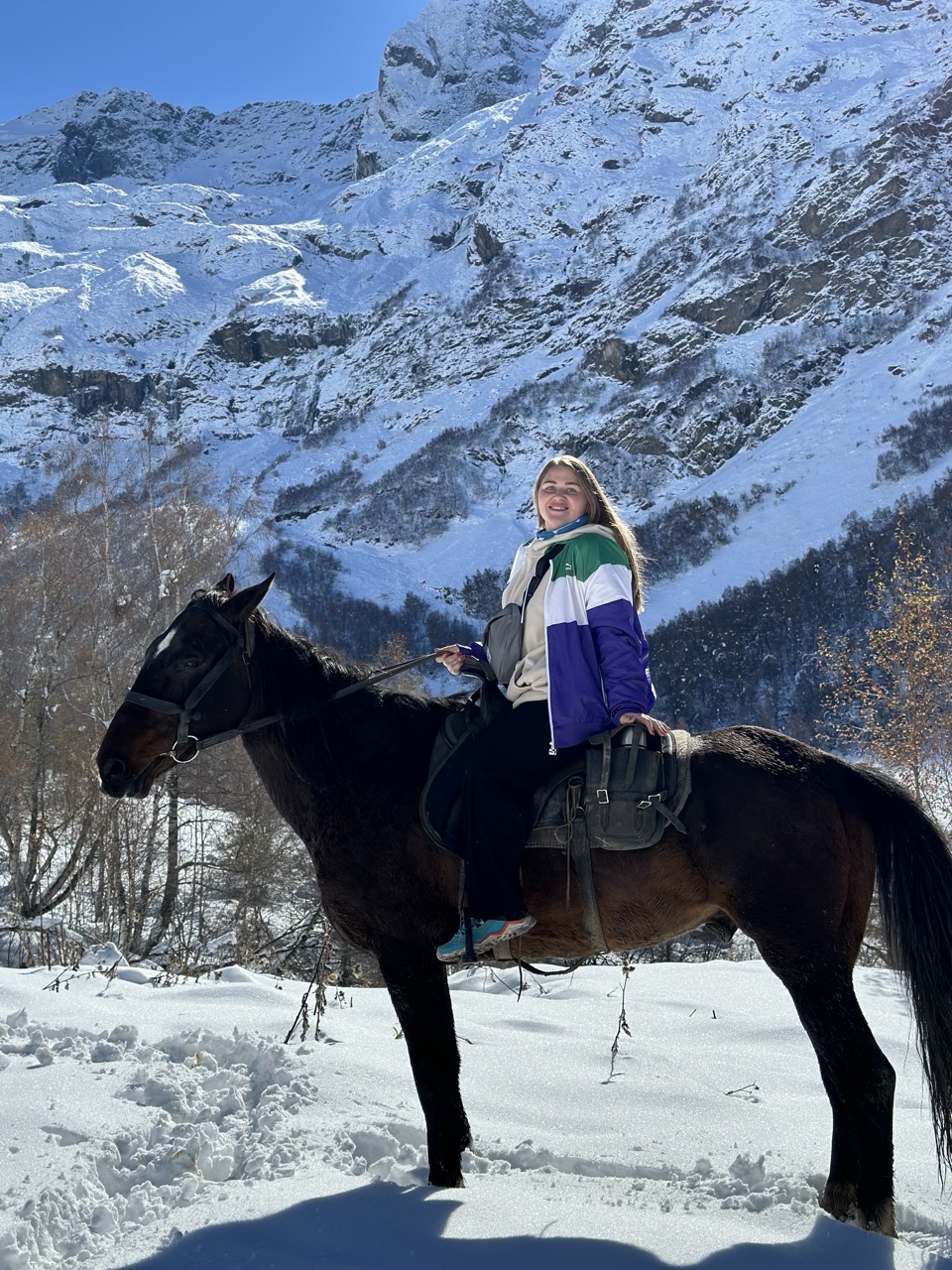 Конный тур в мини-группе Зимний Архыз (13/36)
