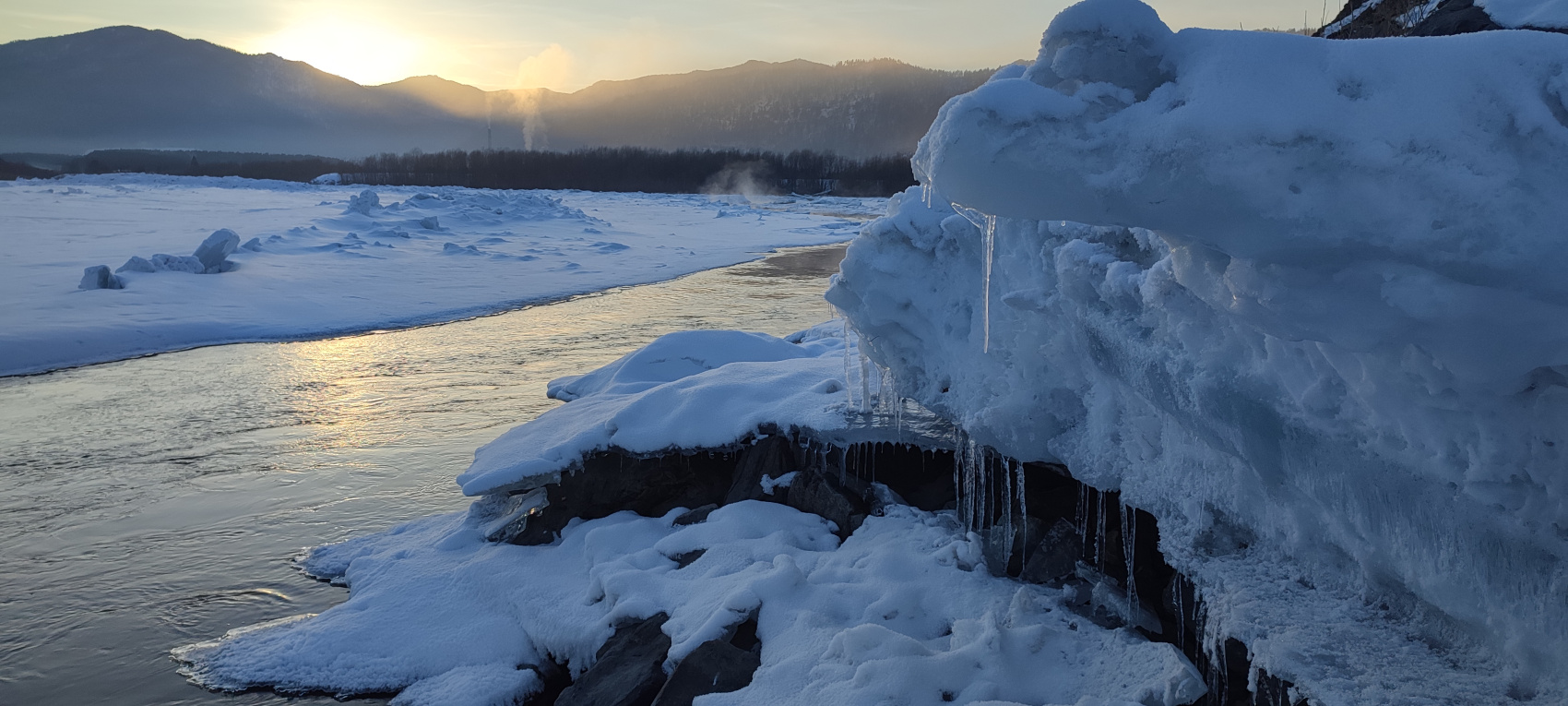 Зимняя сказка в Саянах (8/14)