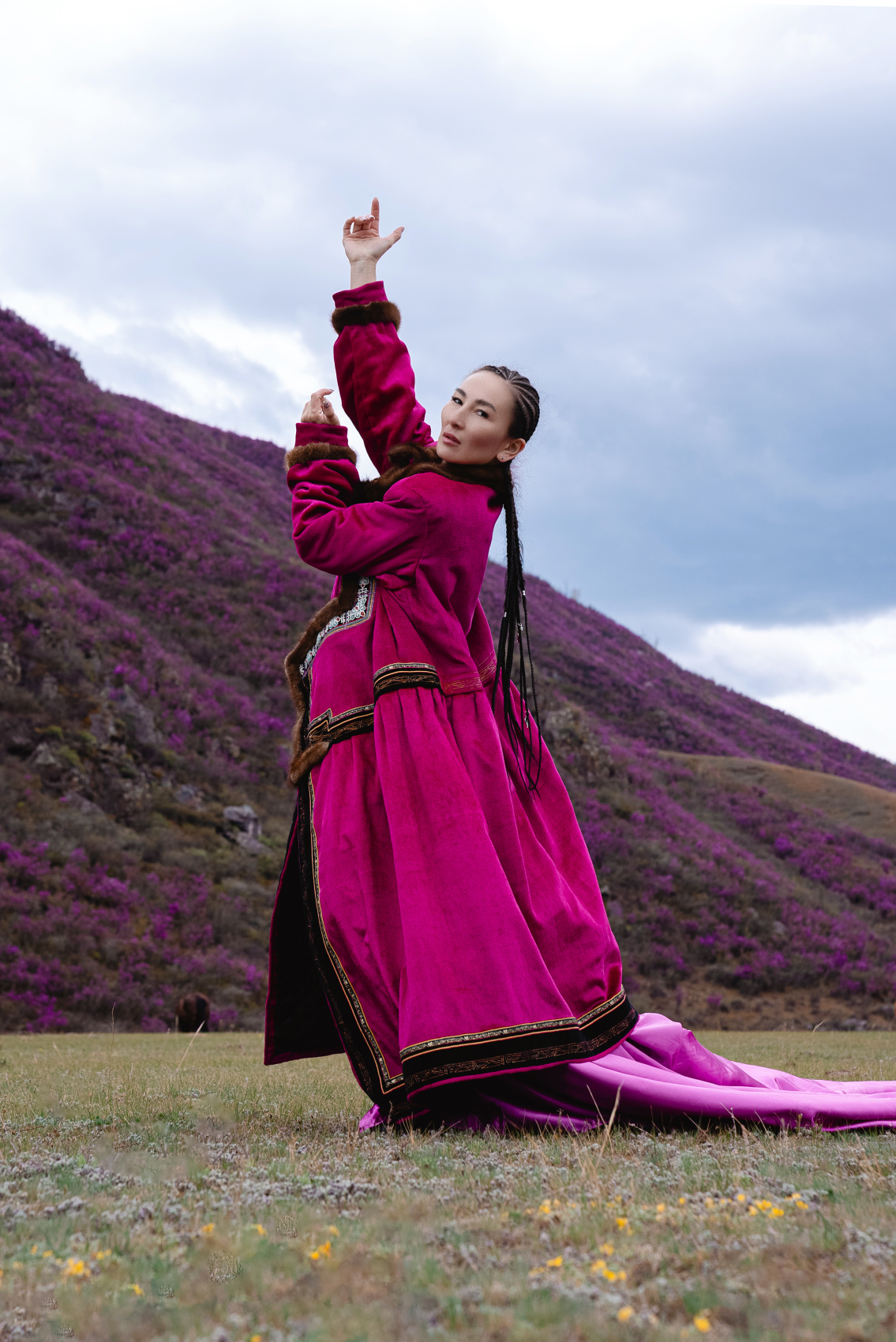 Цветение маральника, 5 дней (3/24)