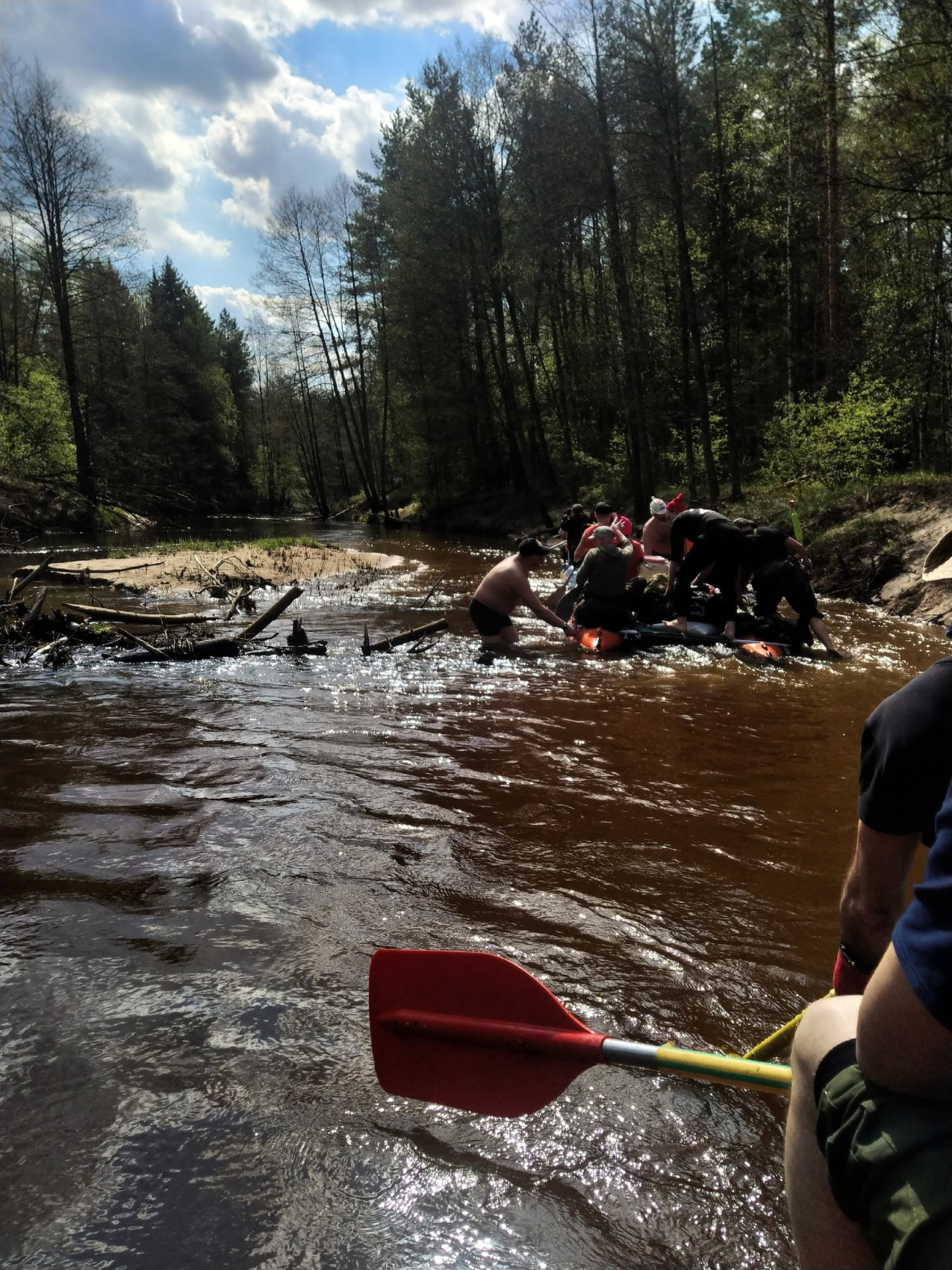 Сплав Победный на катамаранах по реке Юшут (6/11)