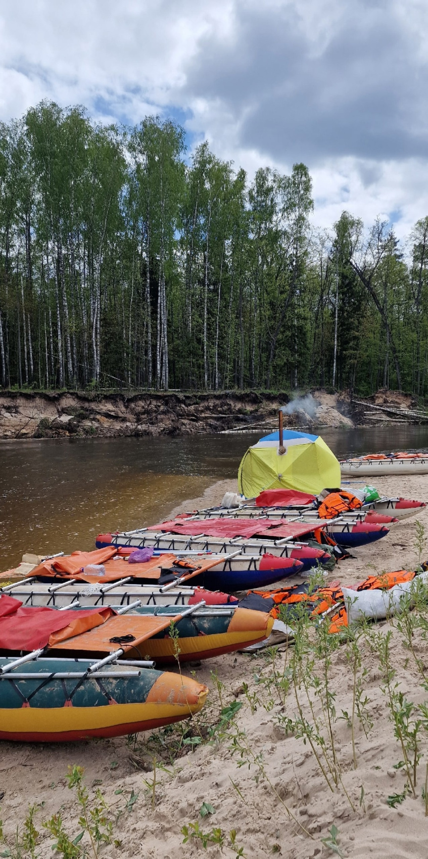 Сплав Музыкальный по реке Юшут (8/9)