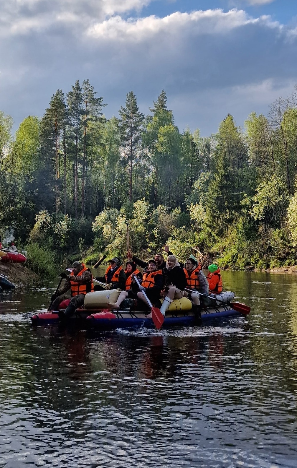 Сплав Музыкальный по реке Юшут (4/9)