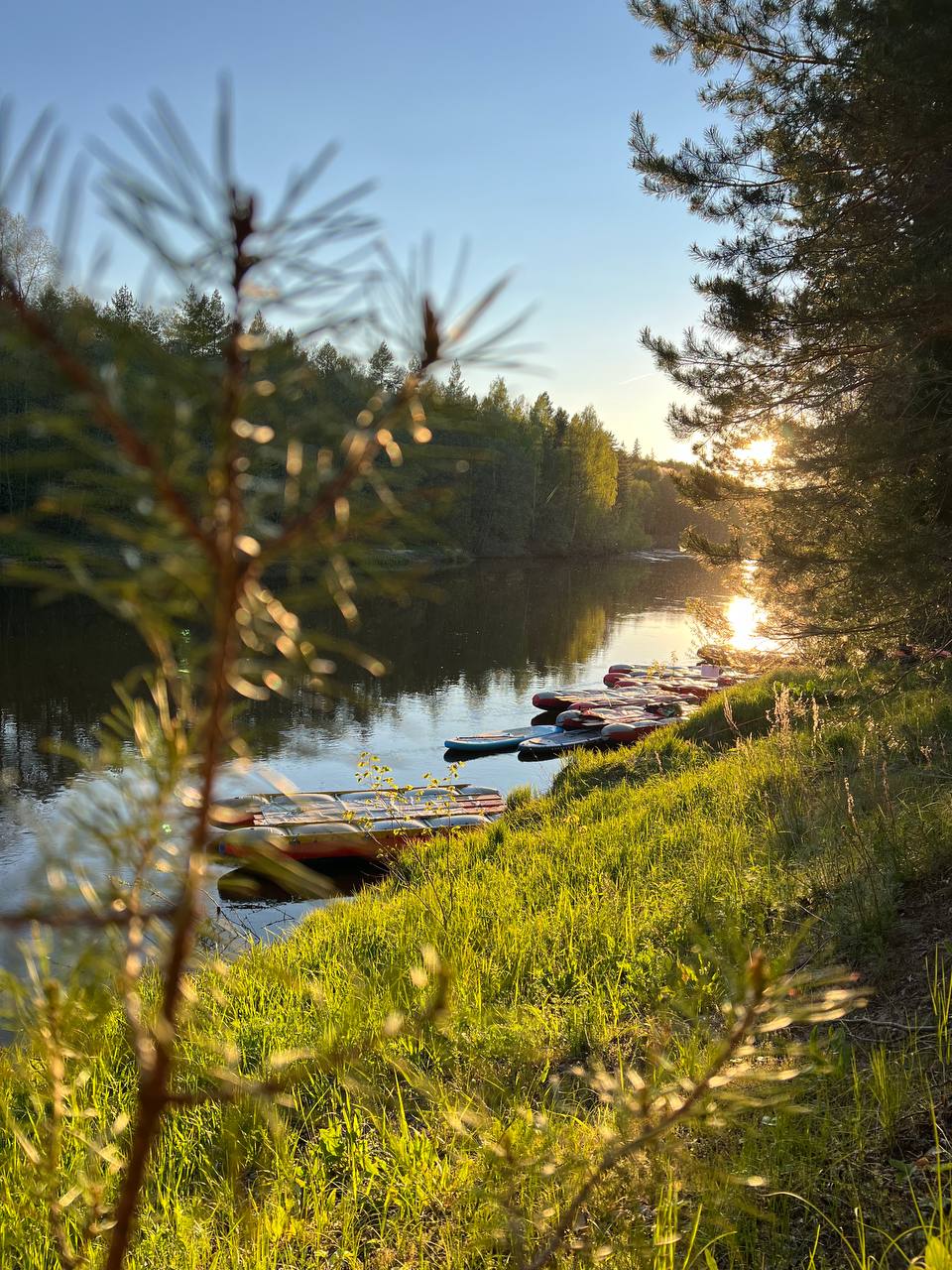 Сплав по реке Илеть (от Красного Стекловара)