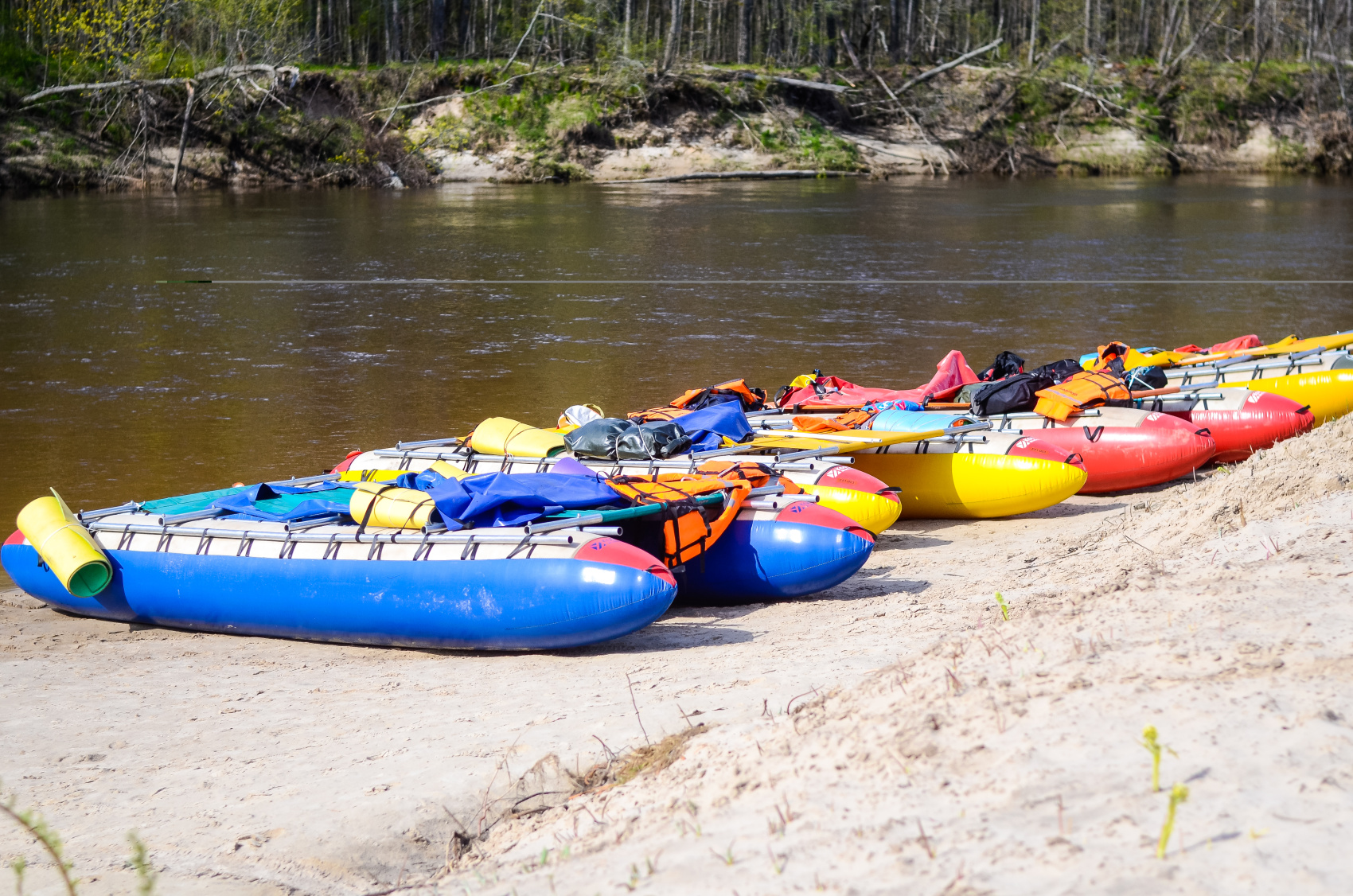 Сплав по реке Узола Нижегородская красавица