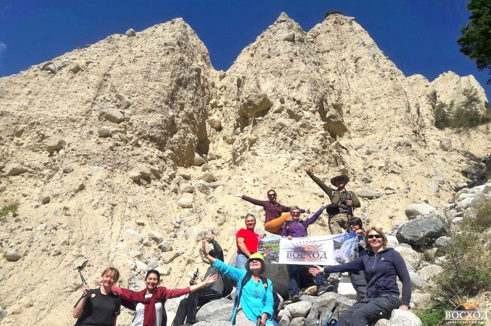 Треккинг в Приэльбрусье без рюкзаков. (34/45)