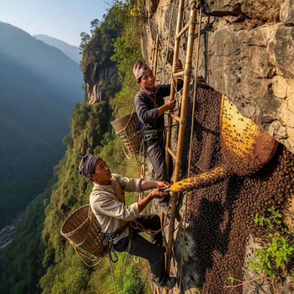 Wild Honey Hunting Tour in Lamjung
