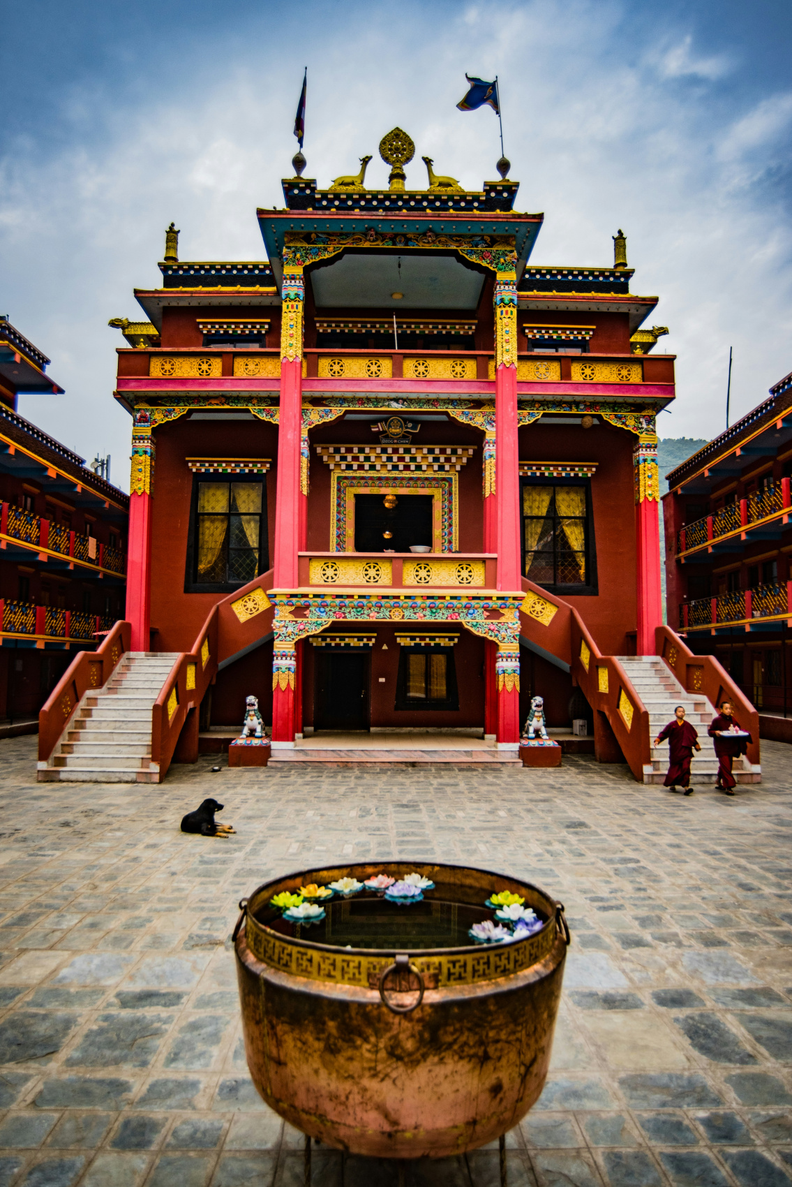 Buddhist Monastery Retreat in Kathmandu