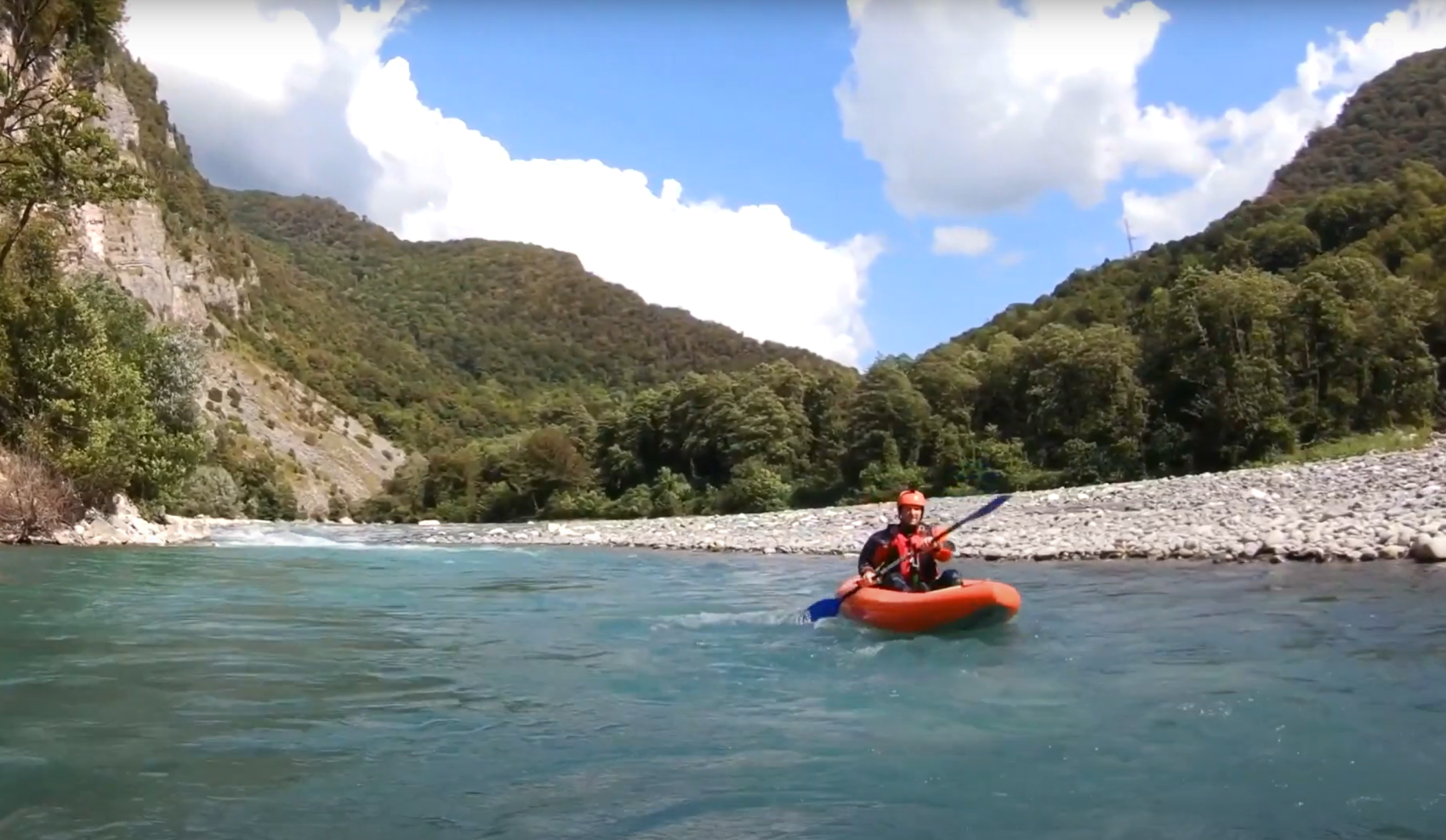 Сплав на байдарках в Абхазии: реки Бзыбь и Кодор (5/8)
