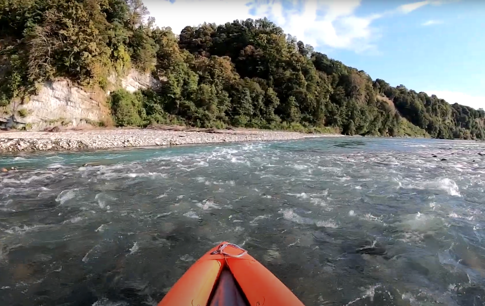 Сплав на байдарках в Абхазии: реки Бзыбь и Кодор (7/8)