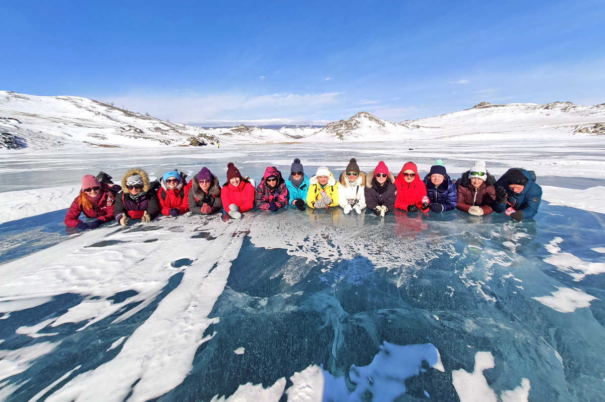 Зимний лед Байкала. Проживание на турбазе. (14/92)