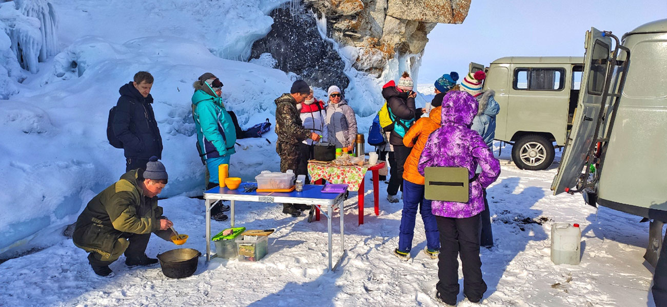 Зимний лед Байкала. Проживание на турбазе. (63/92)