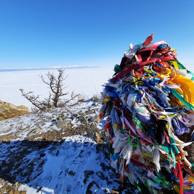 Зимний лед Байкала. Проживание на турбазе. (52/92)