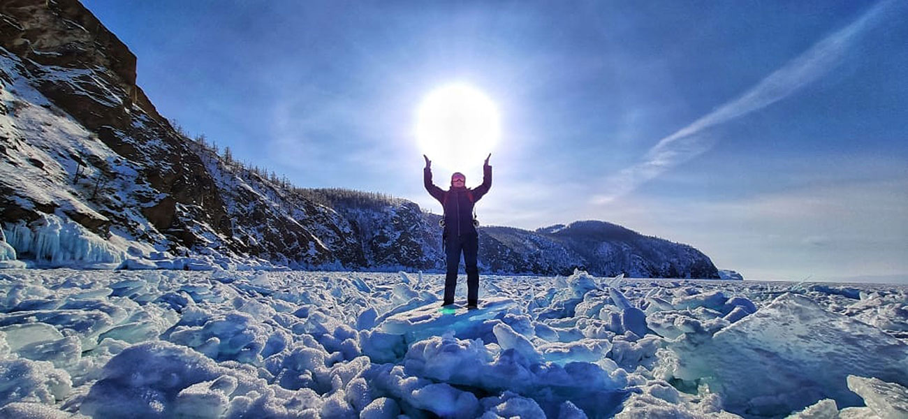 Зимний лед Байкала. Проживание на турбазе. (58/92)