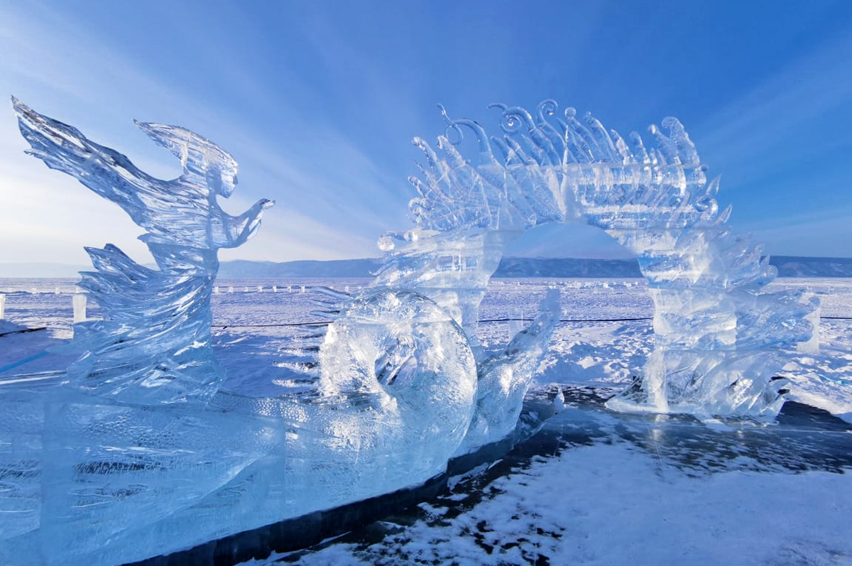 Зимний лед Байкала. Проживание на турбазе. (32/92)