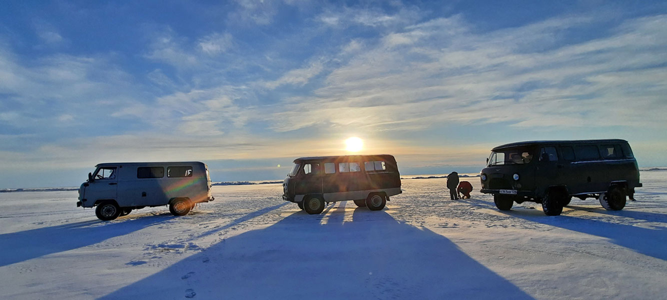 Зимний лед Байкала. Проживание на турбазе. (69/92)