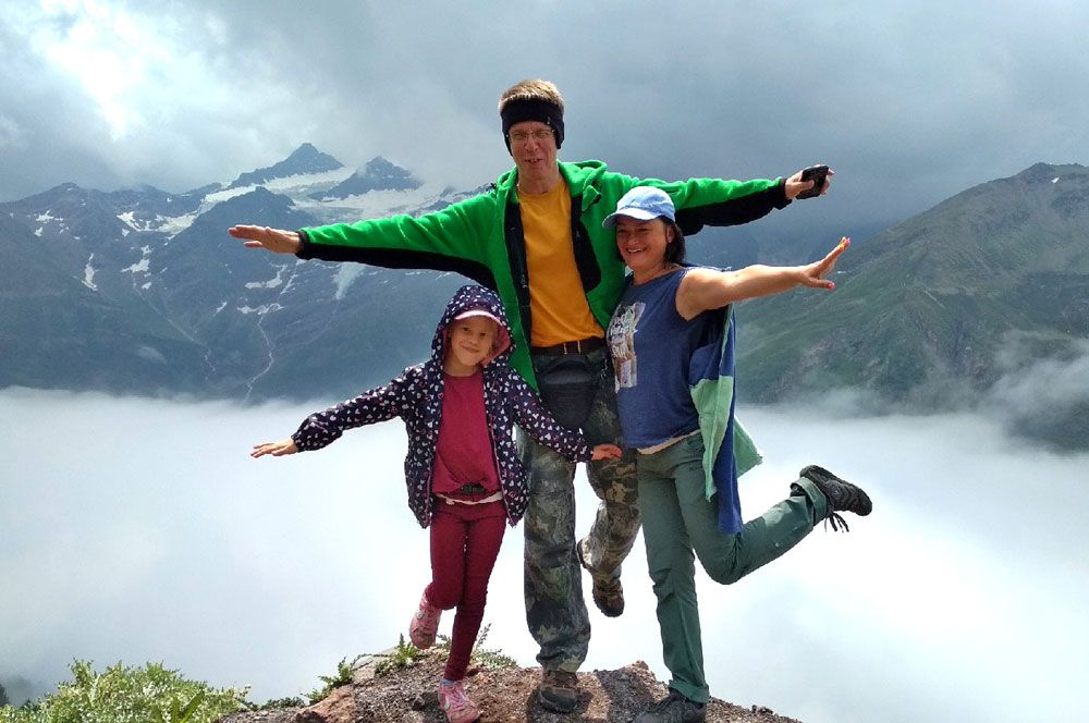 Треккинг в Приэльбрусье без рюкзаков. (5/45)