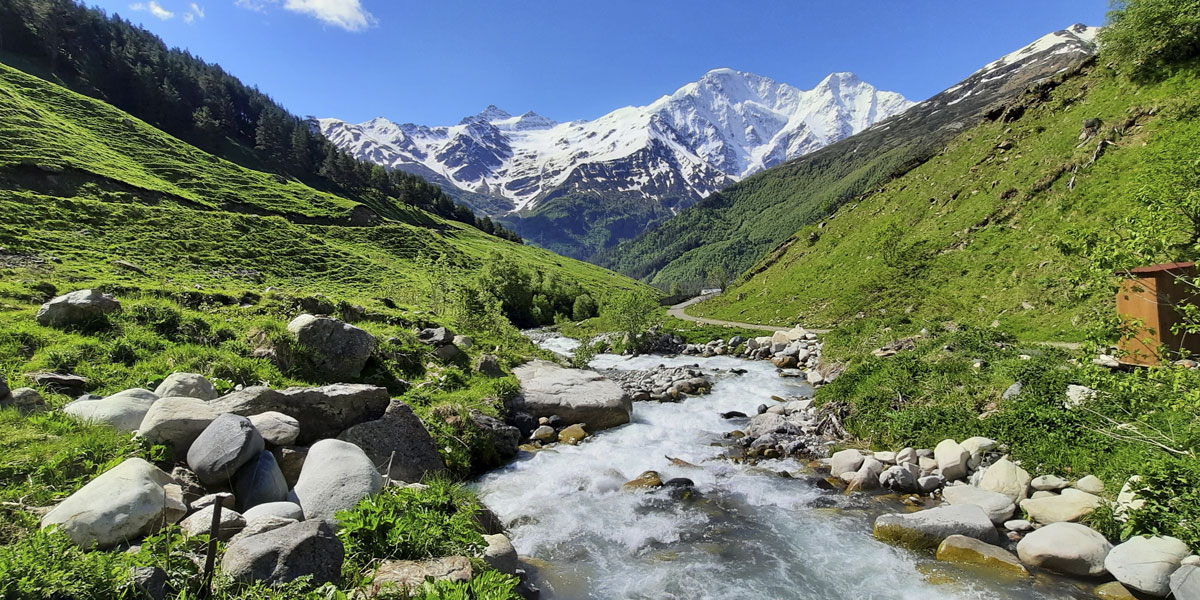Треккинг в Приэльбрусье без рюкзаков. (9/45)