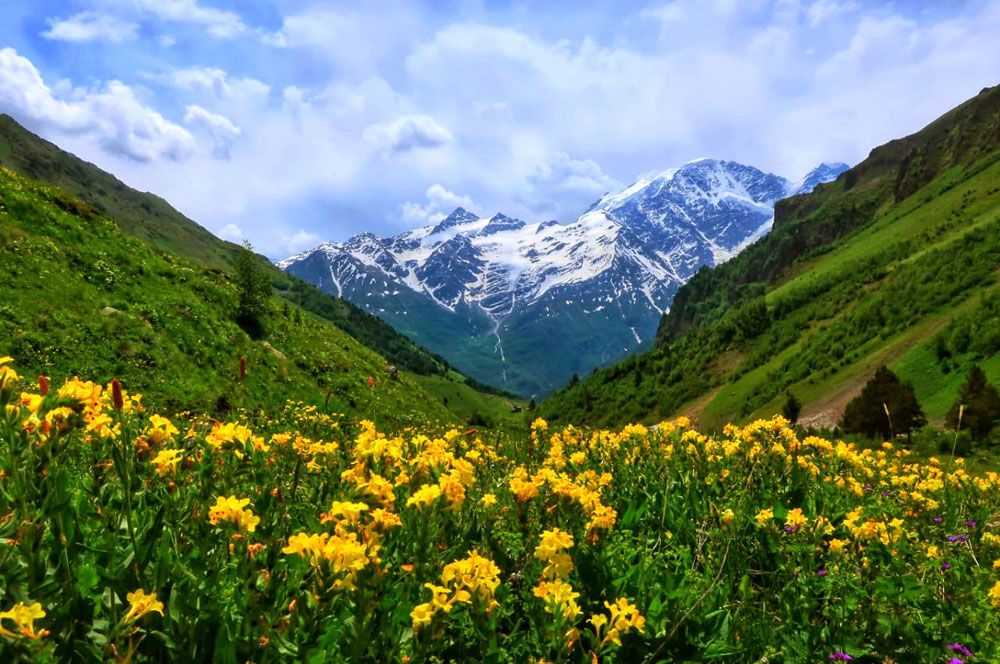 Треккинг в Приэльбрусье без рюкзаков. (4/45)