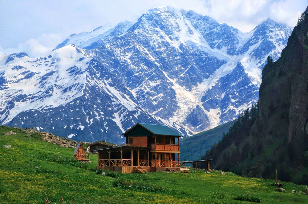 Треккинг в Приэльбрусье без рюкзаков. (3/45)