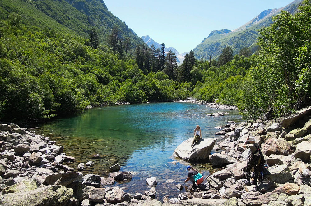 Треккинг в Домбае. Комфорт-тур с гостиницей (8/47)