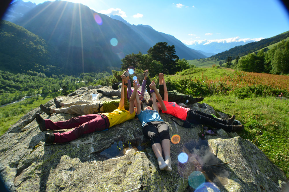 Горный лагерь в Архызе. Софийские озёра. (10/46)