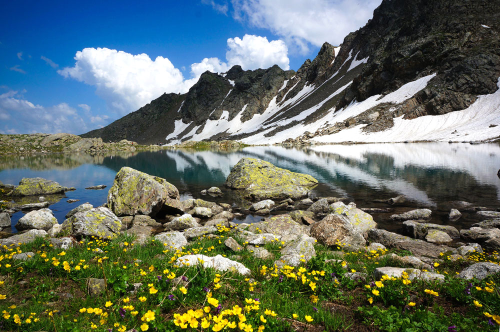 Горный лагерь в Архызе. Софийские озёра. (16/46)