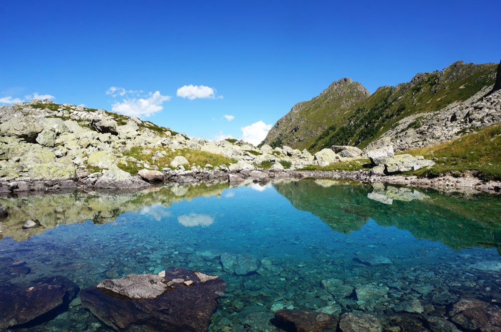 Горный лагерь в Архызе. Софийские озёра. (18/46)